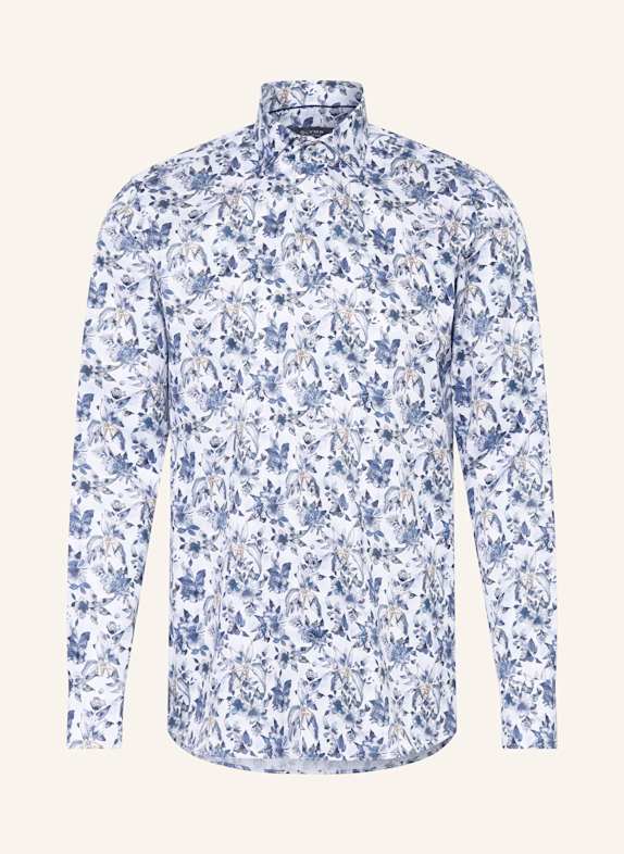 OLYMP SIGNATURE Hemd Signature tailored fit DUNKELBLAU/ WEISS
