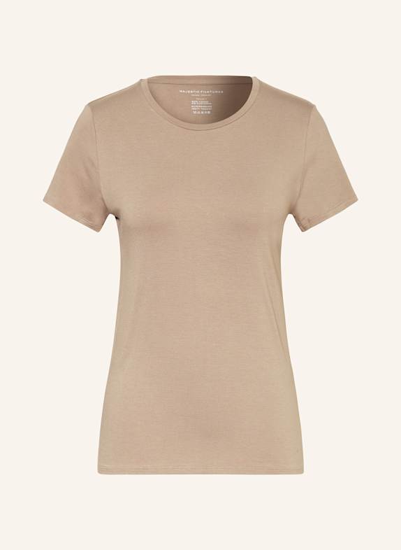 MAJESTIC FILATURES T-Shirt HELLBRAUN