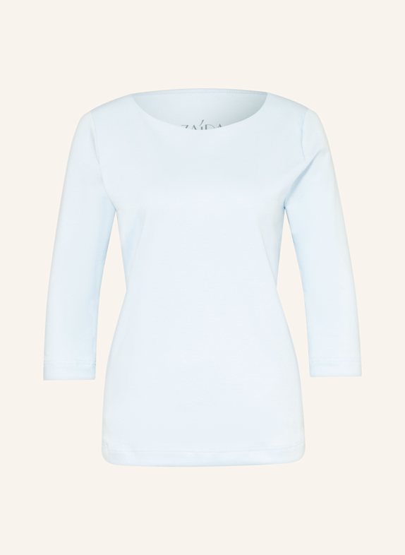 ZAÍDA Shirt mit 3/4-Arm HELLBLAU