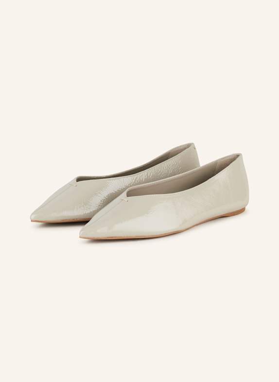 CARRANO Lackballerinas TAUPE