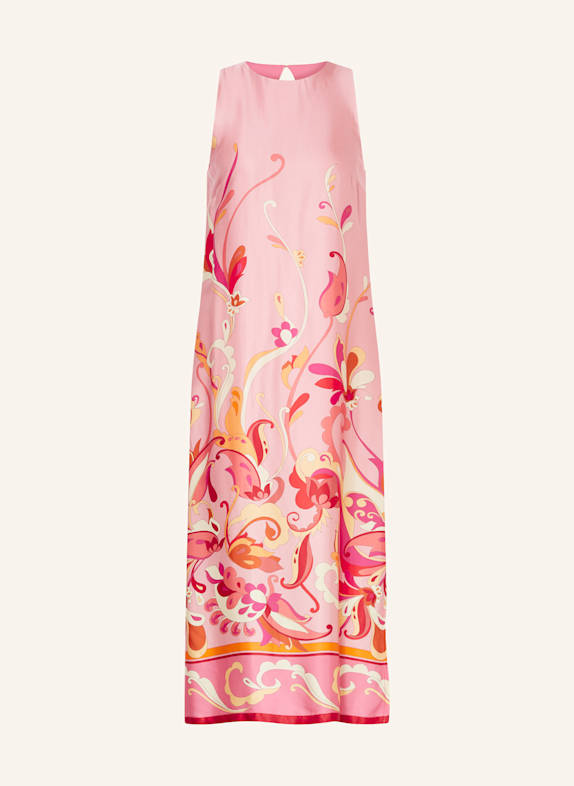 Ana Alcazar Kleid ROSA/ ORANGE/ ECRU