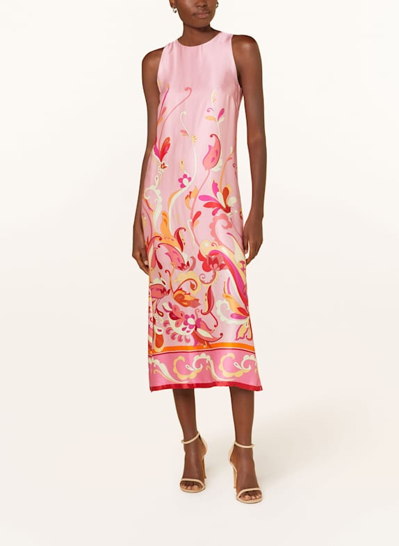 Ana Alcazar Dress PINK/ ORANGE/ ECRU