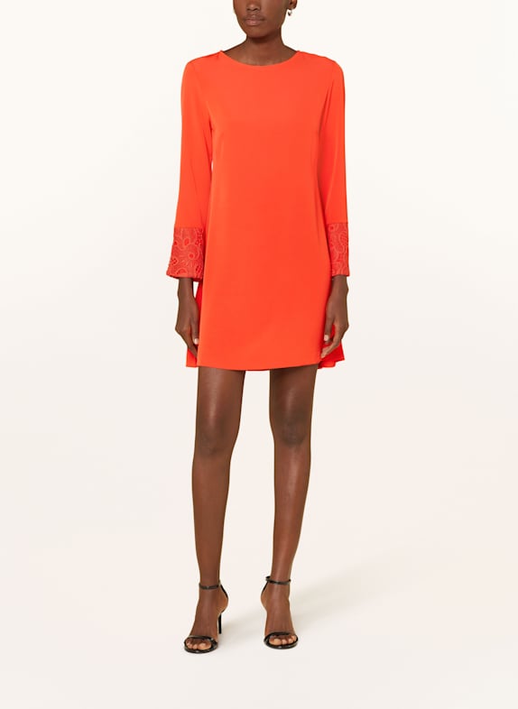 Ana Alcazar Kleid mit Spitze ROT