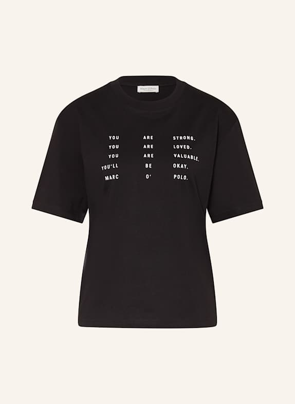 Marc O'Polo T-Shirt SCHWARZ