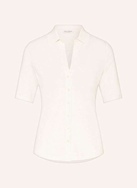 Marc O'Polo Hemdbluse aus Jersey ECRU