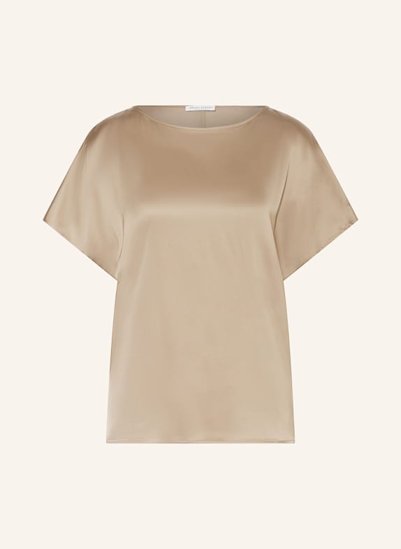 Marc O'Polo Blusenshirt aus Satin KHAKI