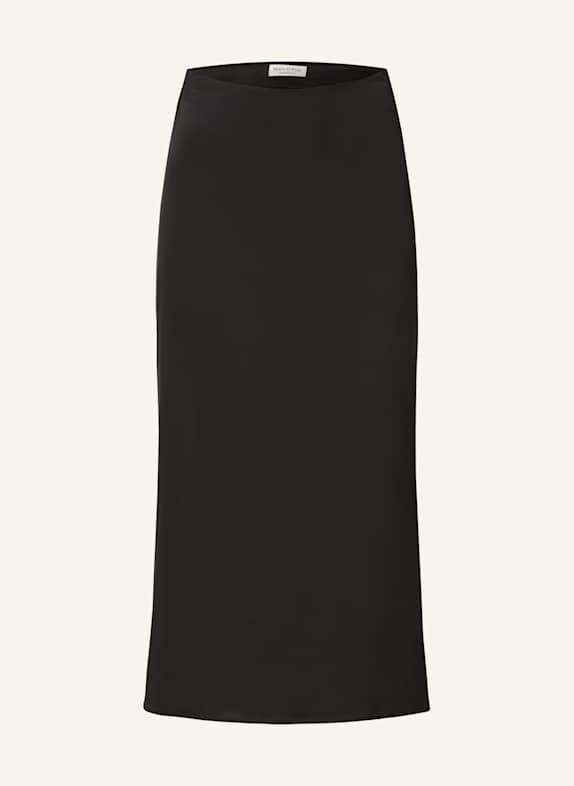 Marc O'Polo Satin skirt BLACK