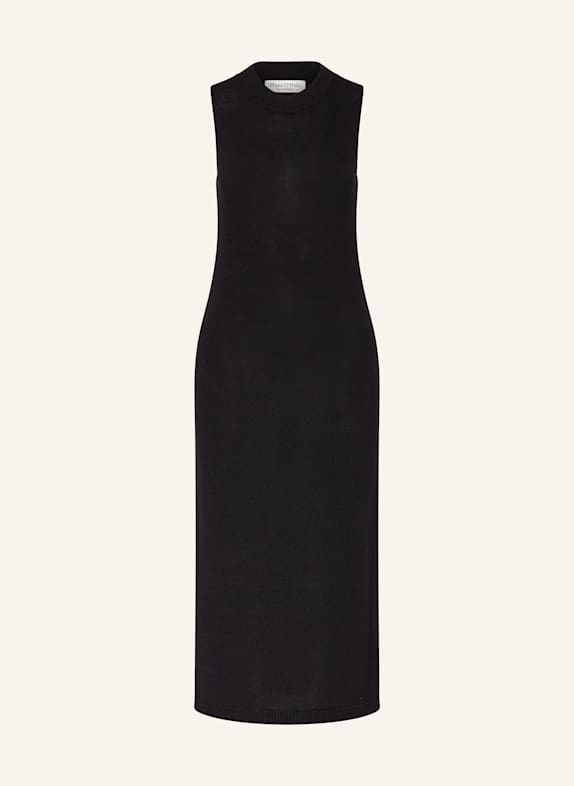 Marc O'Polo Strickkleid mit Leinen SCHWARZ