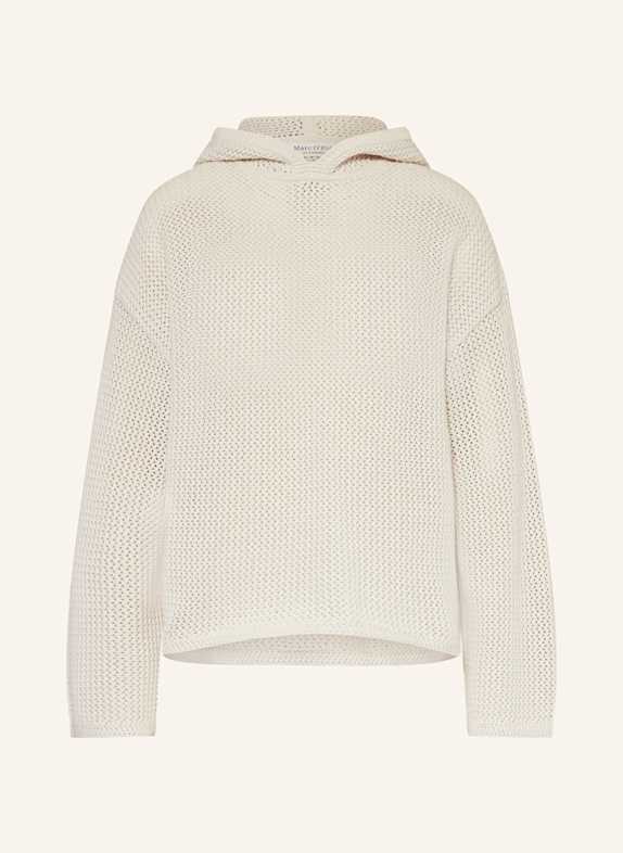 Marc O'Polo Strick-Hoodie CREME
