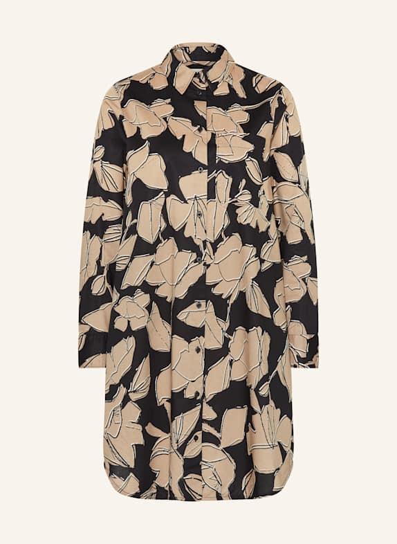 Marc O'Polo Hemdblusenkleid SCHWARZ/ BEIGE