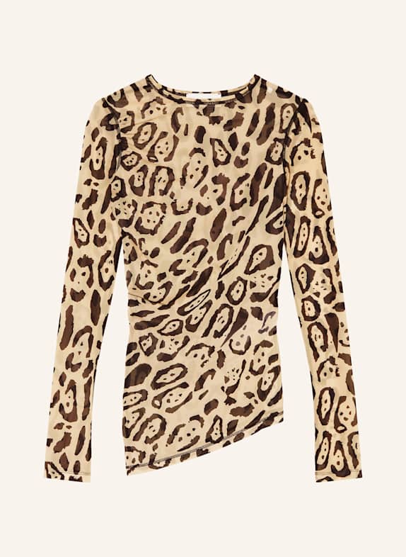 SPORTMAX Longsleeve CAMEL/ SCHWARZ