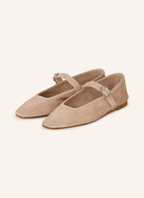 LE MONDE BÉRYL Mary-Jane-Ballerinas BEIGE