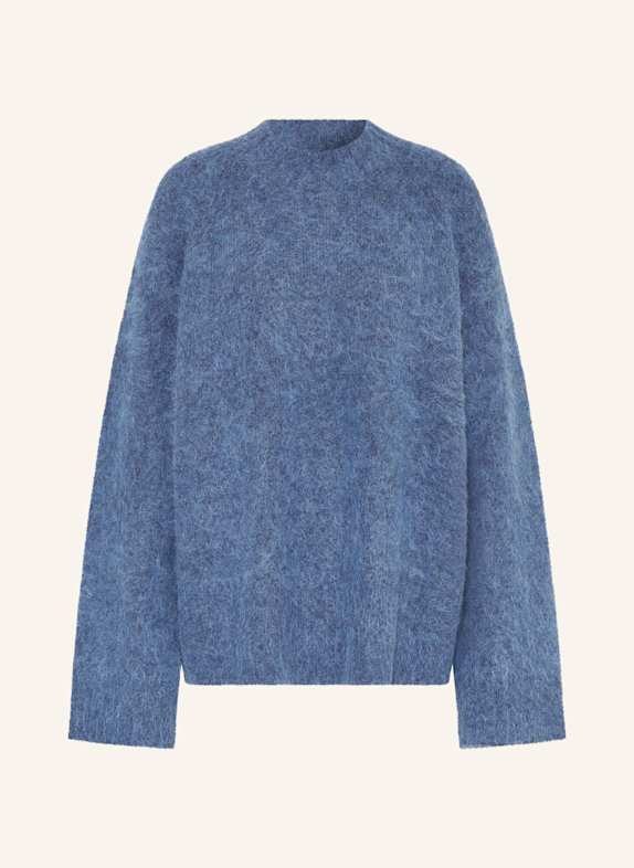 HOLZWEILER Pullover mit Alpaka BLAU