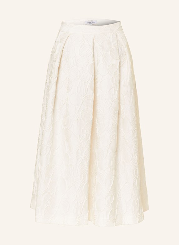 LUNATICA MILANO Jacquard skirt WHITE