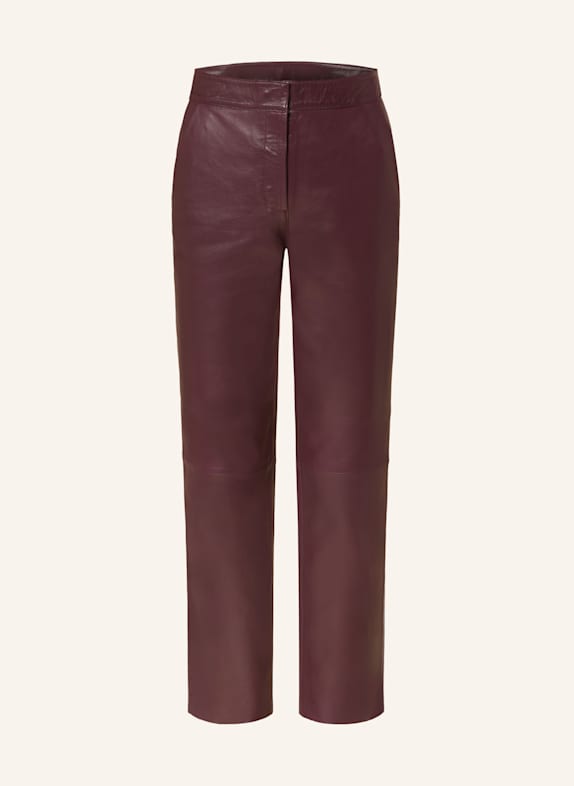 Y.A.S. Lederhose DUNKELROT