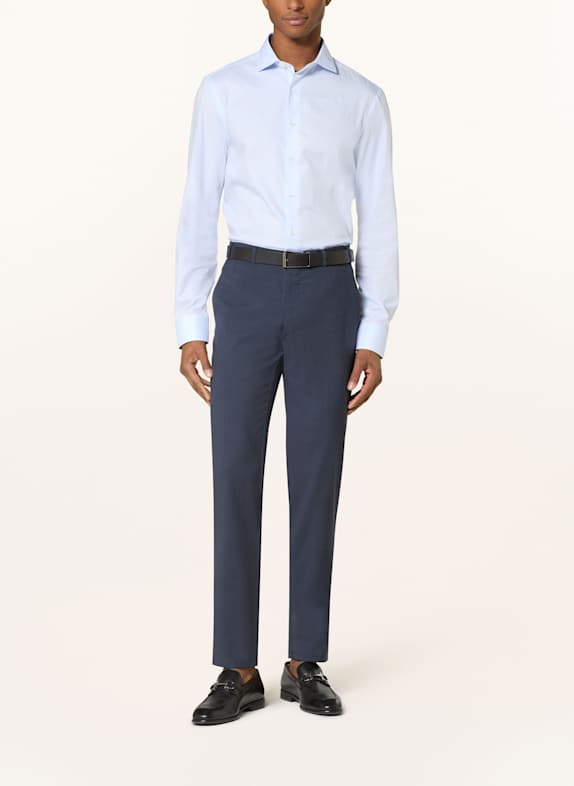 CANALI Overhemd Slim Fit LICHTBLAUW