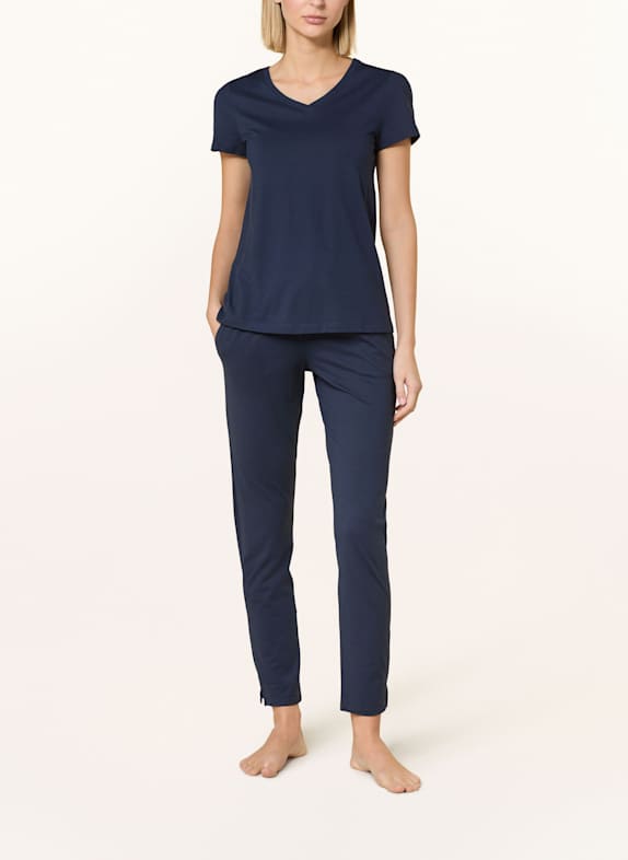 HANRO Loungebroek SLEEP &amp; LOUNGE DONKERBLAUW