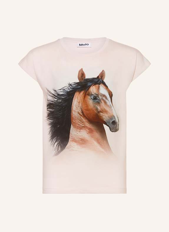 molo T-Shirt RAGNHILDE HELLORANGE/ BRAUN