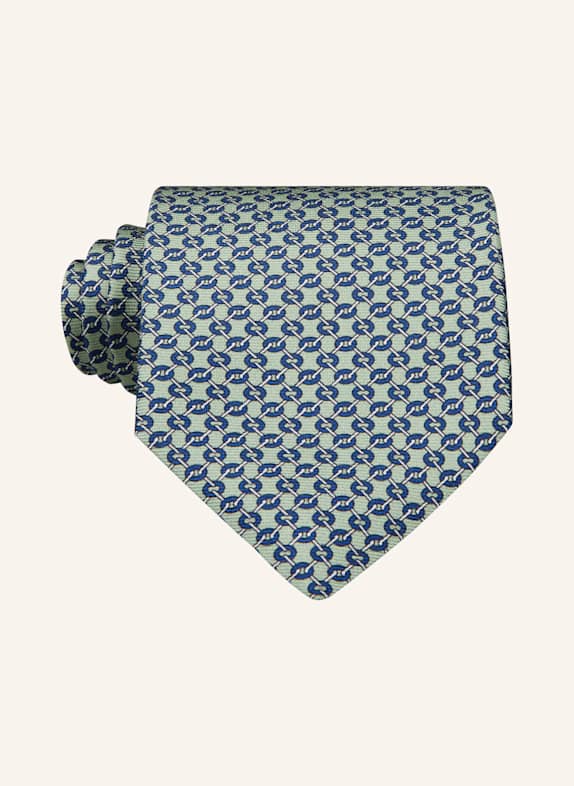 VIOLA MILANO Tie MINT/ DARK BLUE