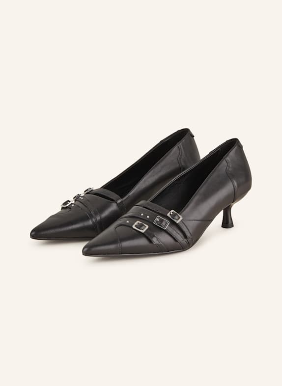 VAGABOND SHOEMAKERS Pumps LYKKE mit Nieten SCHWARZ