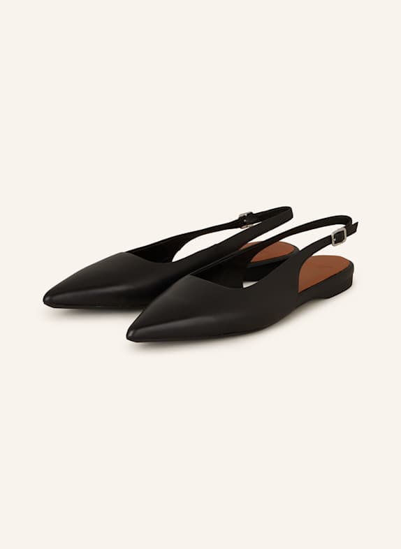 VAGABOND SHOEMAKERS Slingback ballerinas HERMINE BLACK
