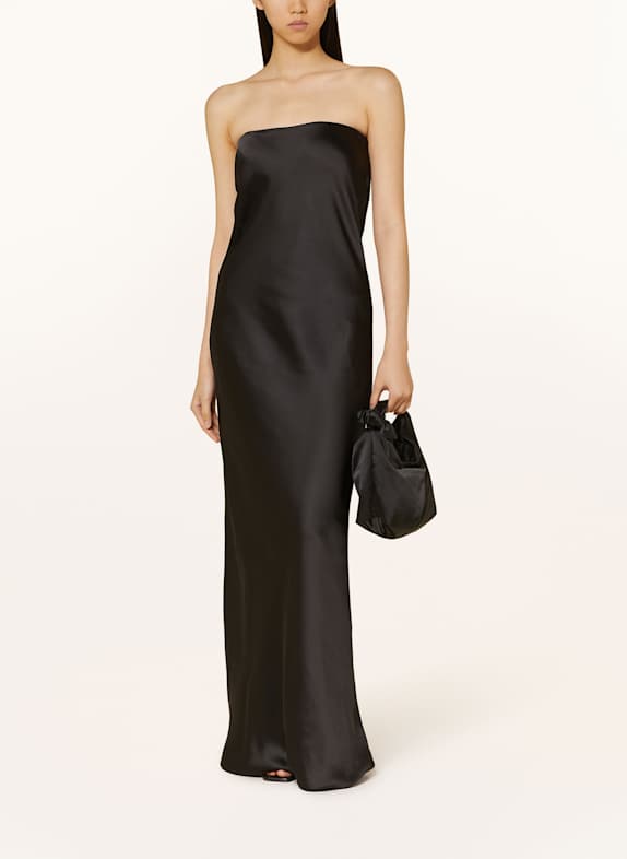 NORMA KAMALI Abendkleid BIAS SCHWARZ