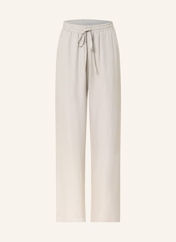 LADNERI Marlenehose CHAMBORD im Jogging-Stil HELLGRAU