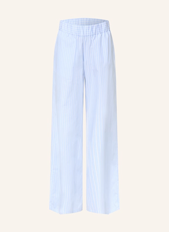 LADNERI Marlenehose BONDY HELLBLAU/ WEISS