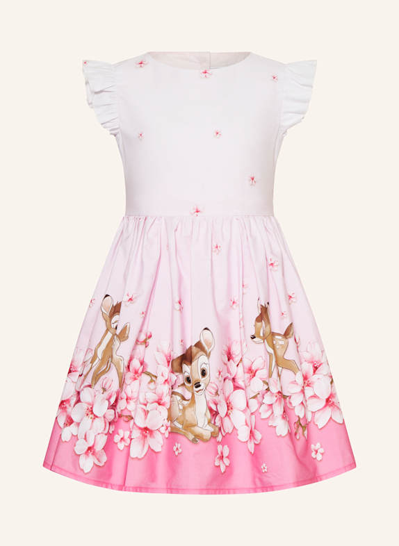 MONNALISA Kleid mit Cut-out HELLROSA/ ROSA
