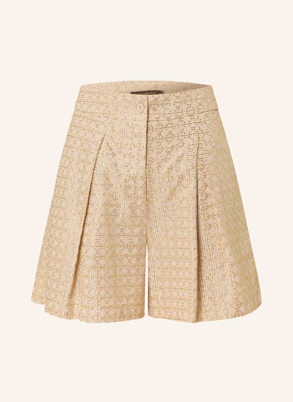 Greek Archaic Kori Shorts CROSS BEIGE/ GOLD