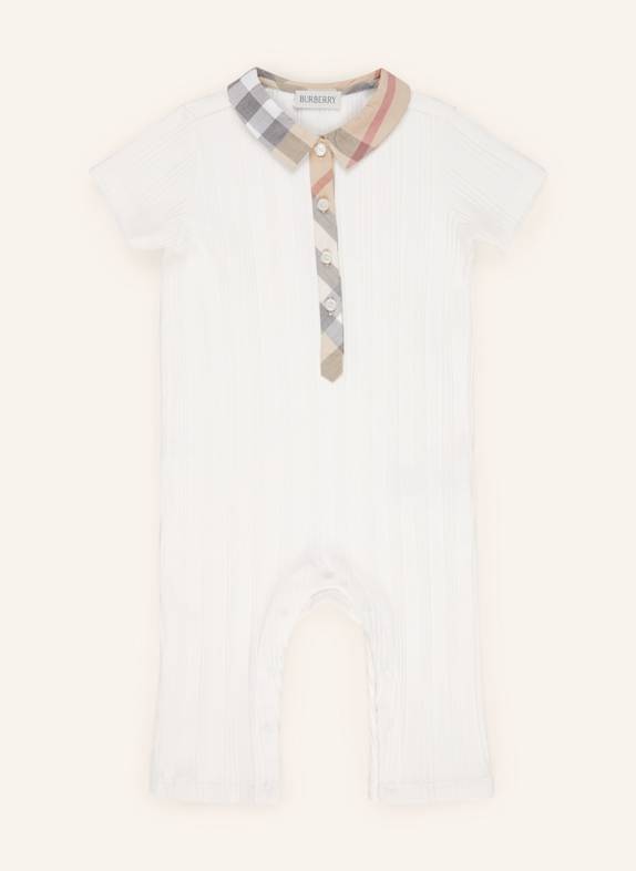 BURBERRY Strampler ECRU