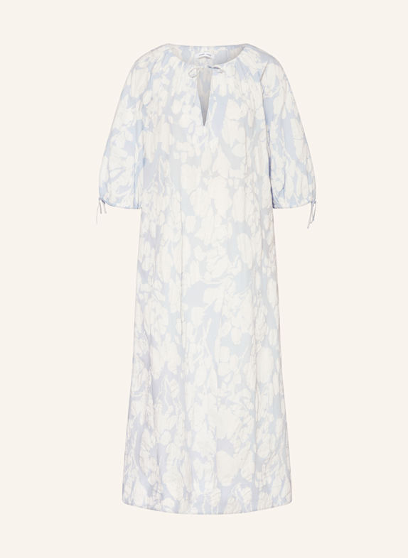 SAMSØE  SAMSØE Kleid SAMATERA mit 3/4-Arm HELLBLAU/ WEISS