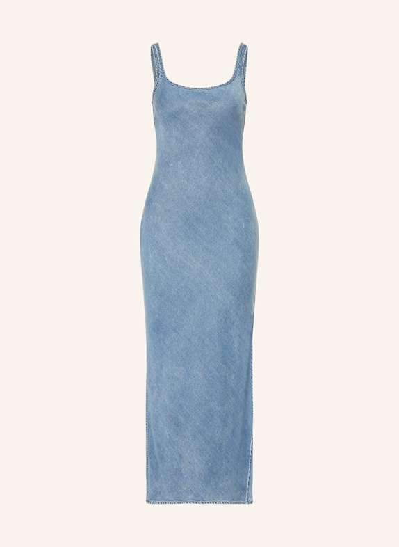 SAMSØE  SAMSØE Kleid SASUNNA in Jeansoptik BLAU