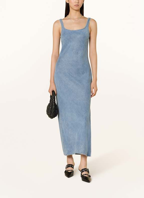 SAMSØE  SAMSØE Kleid SASUNNA in Jeansoptik BLAU