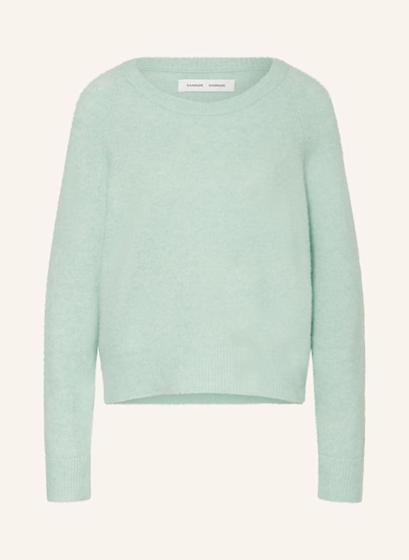 SAMSØE  SAMSØE Pullover NOR mit Alpaka MINT