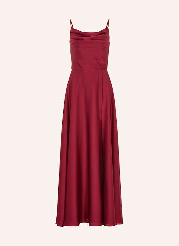 SWING Abendkleid DUNKELROT