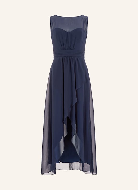 SWING Abendkleid mit Cut-out DUNKELBLAU
