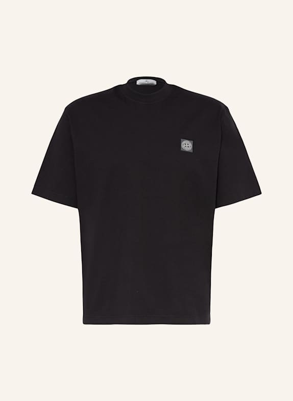 STONE ISLAND T-Shirt SCHWARZ