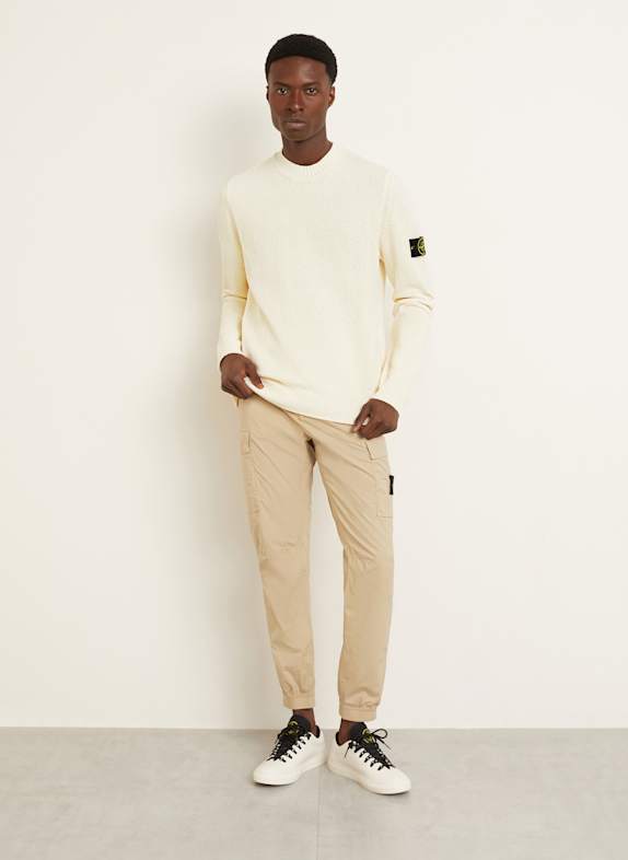 STONE ISLAND Sweter ECRU