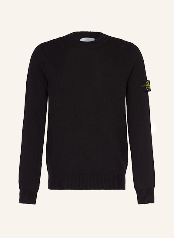 STONE ISLAND Sweter GRANATOWY
