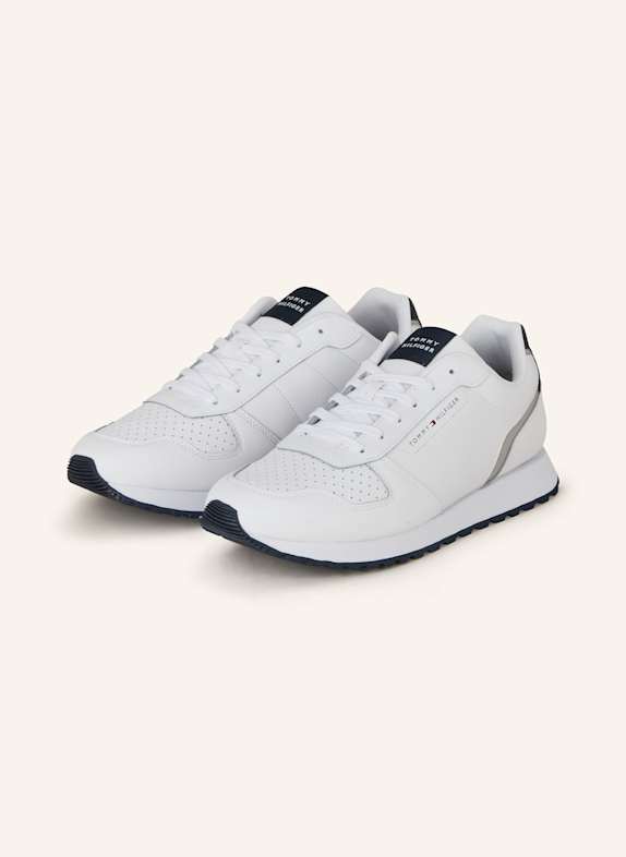 TOMMY HILFIGER Sneakersy RUNNER BIAŁY