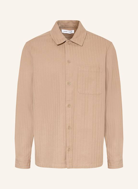 SAMSØE  SAMSØE Overshirt SADAMON BEIGE