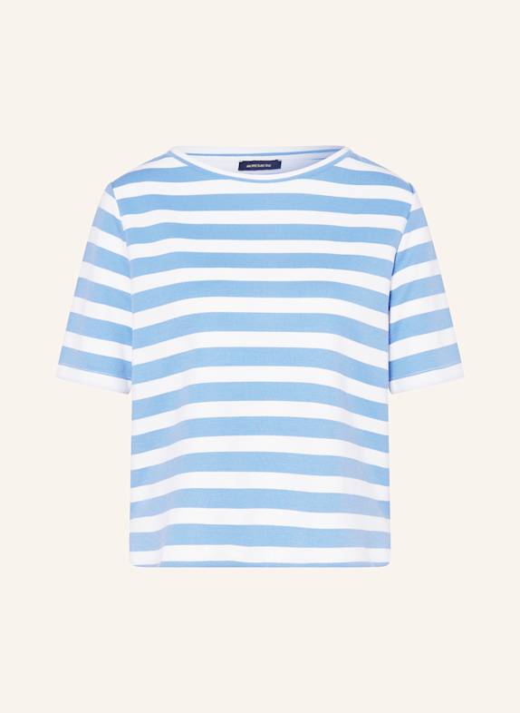 MORE & MORE T-Shirt BLAU/ WEISS