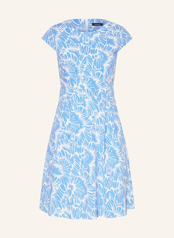 MORE & MORE Etuikleid HELLBLAU/ WEISS