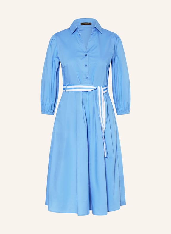 MORE & MORE Hemdblusenkleid BLAU