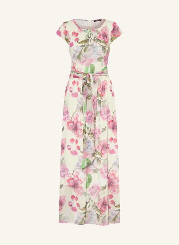 MORE & MORE Kleid HELLGELB/ PINK/ GRÜN