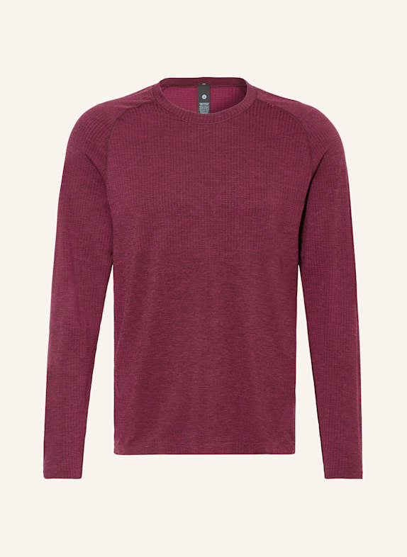 lululemon Longsleeve METAL VENT TECH LONG SLEEVE 3.0 DUNKELROT