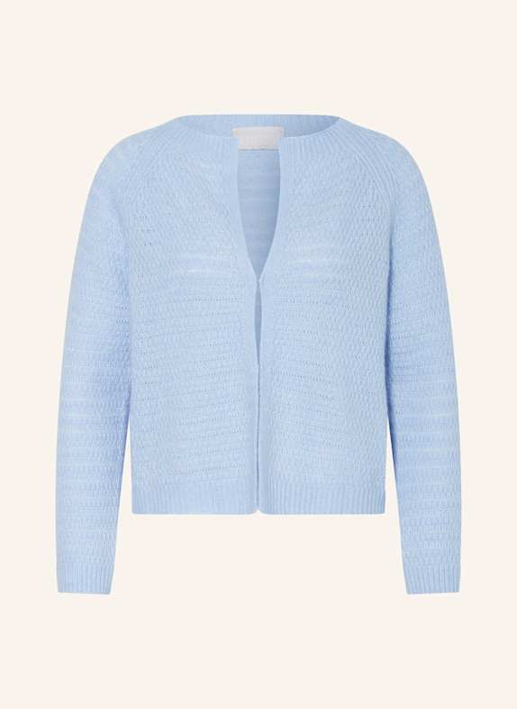 HEMISPHERE Cardigan with cashmere LIGHT BLUE