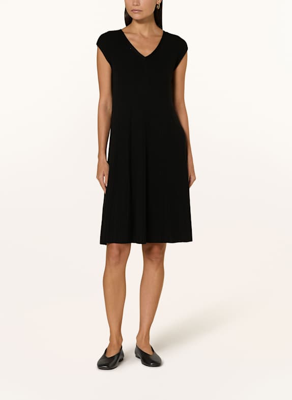 HEMISPHERE Sukienka z dzianiny CZARNY