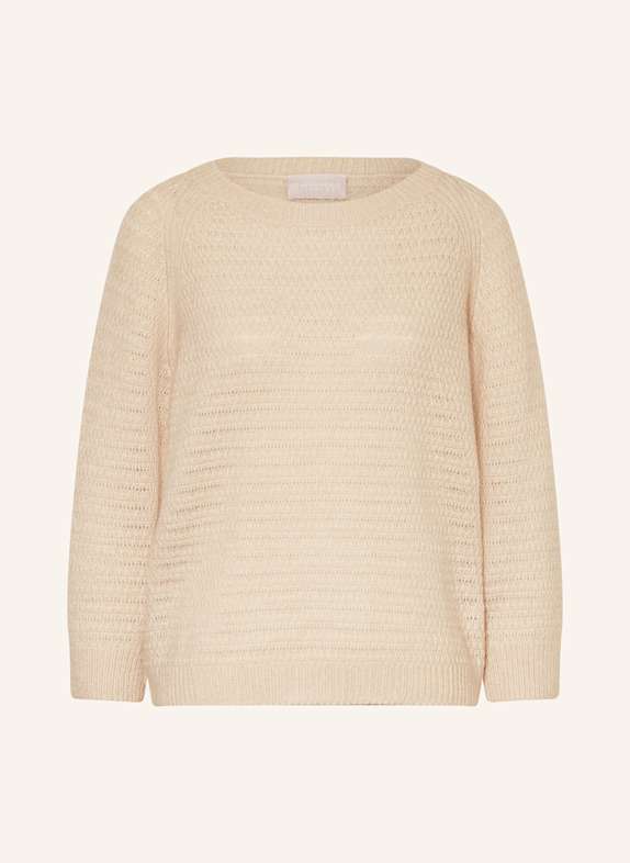 HEMISPHERE Sweater with cashmere BEIGE